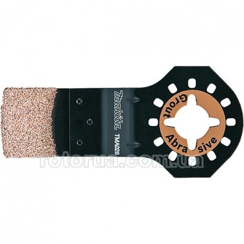 Занурювальне полотно HM 20х20 мм до мультитулу Makita по цементному розчину фото 1 — rotorua.com.ua