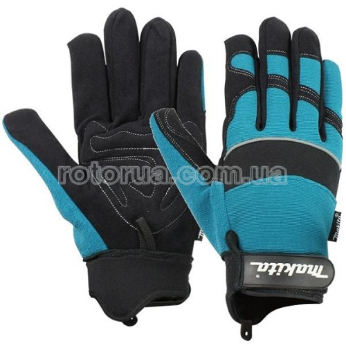 Рабочие перчатки Makita размер XL 10" фото 1 &mdash; rotorua.com.ua