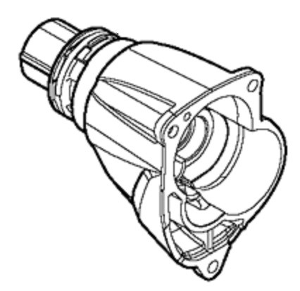 Корпус редуктора сетевого шуруповерта Makita FS2300 &mdash; rotorua.com.ua