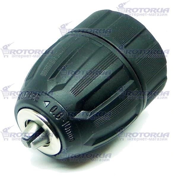 Патрон для дриля Makita 6413 швидкозажимний 0,8-10 мм 3/8 "х24 UNF — rotorua.com.ua