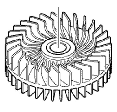 Крильчатка шліфмашини Makita BO3710 фото 1 &mdash; rotorua.com.ua