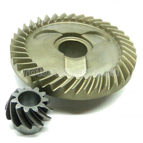 Шестерні конічна пара болгарка Makita 9562, 9564, 9565, 9565CVR, 9565H фото 1 — rotorua.com.ua