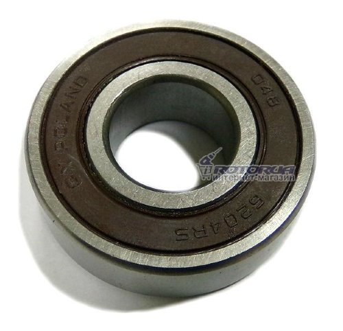 Підшипник кульковий 6204RS 20х47х14 мм фото 1 — rotorua.com.ua