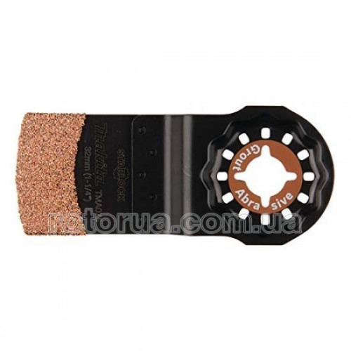 Занурювальне полотно HM 20х20 мм для мультитула Makita по цементному розчину фото 1 — rotorua.com.ua