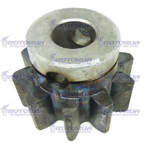 Шестерня бетономешалки D19х60 H43 Z10 фото 1 — rotorua.com.ua