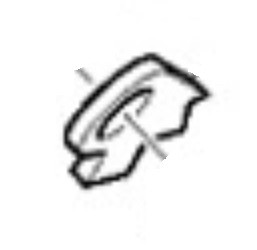 Важіль валу дроселя карбюратора бензопили Makita EA3200S, EA3203S фото 1 &mdash; rotorua.com.ua