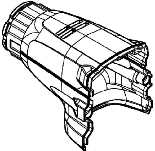 Передний корпус перфоратора Makita HR3001C фото 1 &mdash; rotorua.com.ua