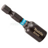 Ударна магнітна головка торцева 1/4" 8х50 мм Impact Black Makita фото 1 &mdash; rotorua.com.ua