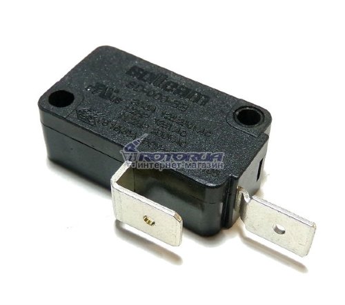 Кнопка микрик 2 контакта Makita UC4020A, UC4030A, UC4041A оригинал 650577-1