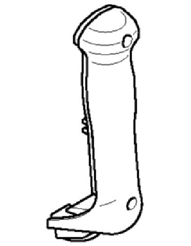 Кожух ручки перфоратора Makita HR3000C фото 1 — rotorua.com.ua