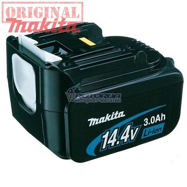 Аккумулятор шуруповерта Makita 14.4 V BL1430B Li-Ion 3.0 А/ч BDF440RFE, BHP440RFE — rotorua.com.ua