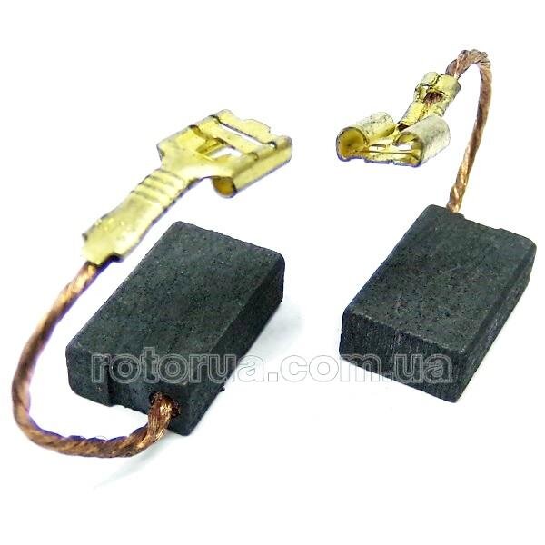 Вугільні графітні щітки Фіолент 6х12,5 клема МШК1 — rotorua.com.ua