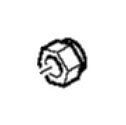 Шестигранная гайка М10-17 Makita фото 1 &mdash; rotorua.com.ua