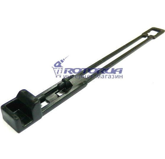 Тяга болгарки Makita 9524NB, 9525NB, 9527NB, 9528NB Оригинальная запчасть Makita. Для моделей: болгарка Makita 9524NB; 9525NB; 9527NB; 9528NB. Габаритные размеры: Длина 123,5 мм/ Ширина 11 мм/ Высота 9,5 мм.