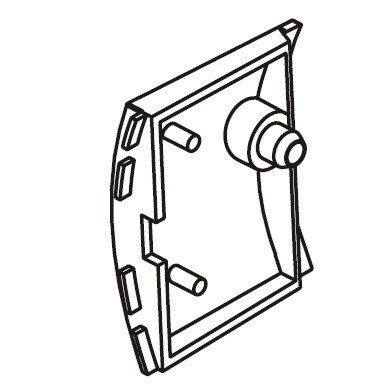 Кришка щіткотримача Sparky MA 2000, M 2001, M 2300 фото 1 — rotorua.com.ua