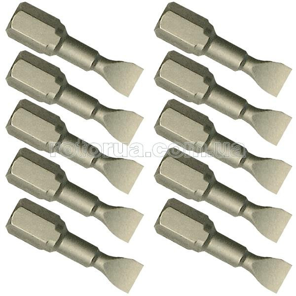Бита SL0,8x5,5х25 мм Makita 10 шт &mdash; rotorua.com.ua