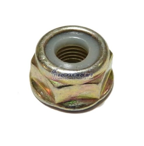 Гайка триммера М10х1,25 левая резьба фото 1 — rotorua.com.ua