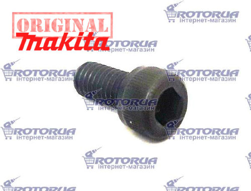 Гвинт Makita М6 шестигранник фото 1 — rotorua.com.ua