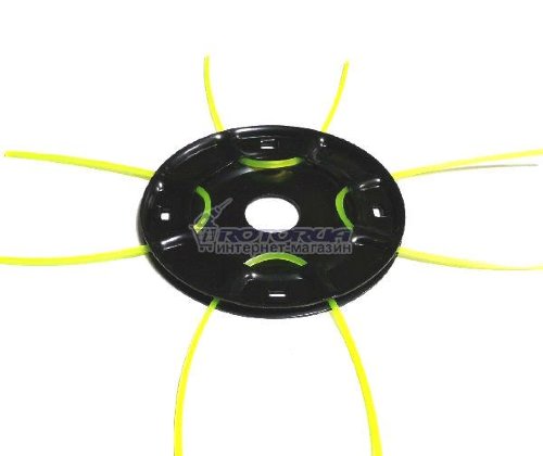 Косильный диск для триммера с леской фото 1 — rotorua.com.ua