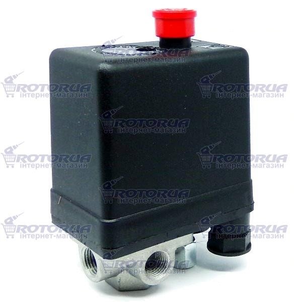 Пресостат блок автоматика компресора 220В 3 виходи — rotorua.com.ua