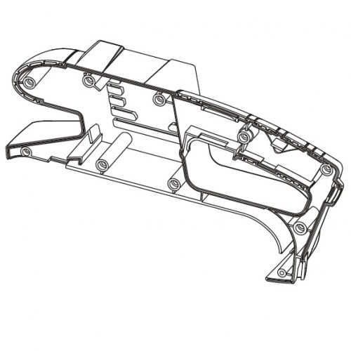 Корпус двигателя правый шлифмашины Sparky MBS 976 фото 1 — rotorua.com.ua