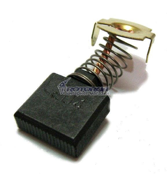 Угольные графитные щетки Makita CB-204 7х18 П-образный пятак  — rotorua.com.ua