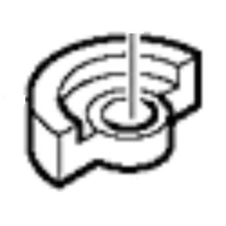 Эксцентрик верхний шлифмашины Makita BO6040 фото 1 &mdash; rotorua.com.ua