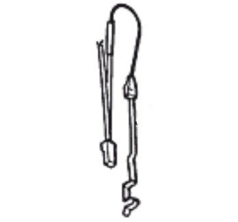 Антистатическая пластинка пылесоса Makita 445X &mdash; rotorua.com.ua