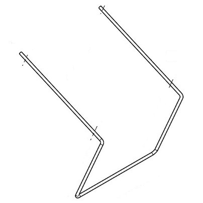 Рамка травозбірника газонокосарки Makita ELM3720 фото 1 — rotorua.com.ua