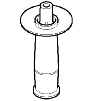 Бічна ручка перфоратора Makita HR2450 фото 1 — rotorua.com.ua