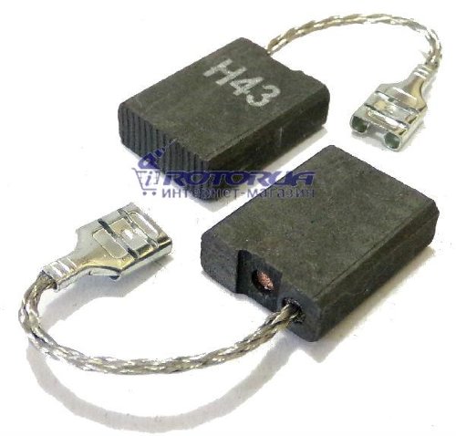 Вугільні графітні щітки Bosch A-65 6х16 клема аналог фото 1 — rotorua.com.ua