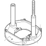 Платформа фрезера Makita 3612, 3612С фото 2 &mdash; rotorua.com.ua