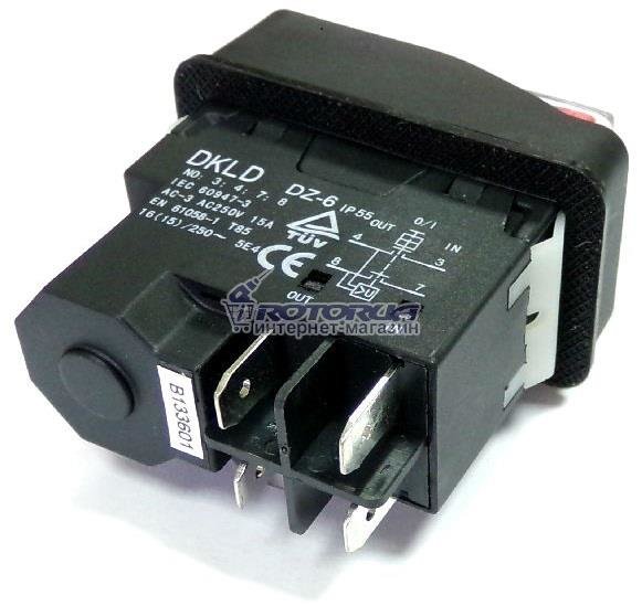 Кнопка бетономешалки 4 вывода — rotorua.com.ua