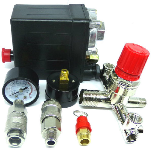 Прессостат блок автоматика компрессора 380 В комплект фото 1 &mdash; rotorua.com.ua