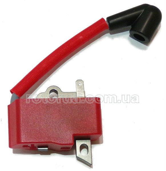 Котушка запалювання бензопили Makita EA3201S, EA3203S, EA3500S, Dolmar PS32C Оригинальная запчасть Makita. Для моделей: бензопила Makita EA3200S; EA3201S; EA3202S; EA3203S; EA3500S; EA3501S; EA3502S; Dolmar PS32C, PS35C. Параметры: Длина провода до центра колпачка - 111 мм/ габаритные размеры 27х55х51 мм  
