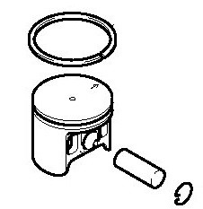 Поршень бензопилы Makita DCS33, DCS34, DCS341 — rotorua.com.ua