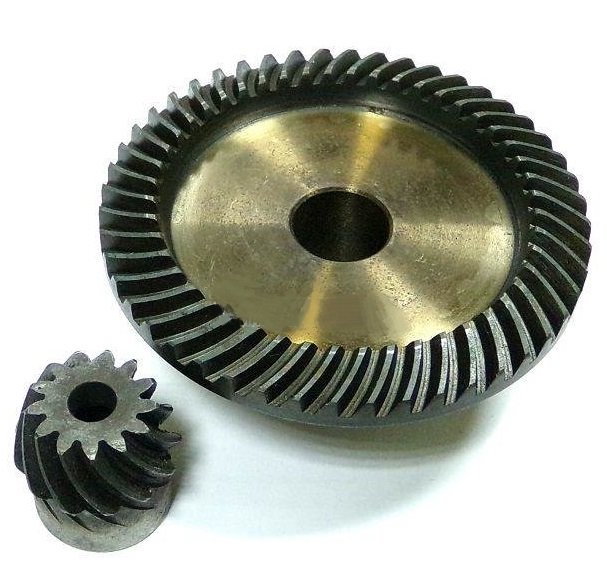 Шестерні конічна пара болгарки Кіров МШУ1,8-230-А, МШУ2,0-230, МШУ2,2-230 без шпонки — rotorua.com.ua