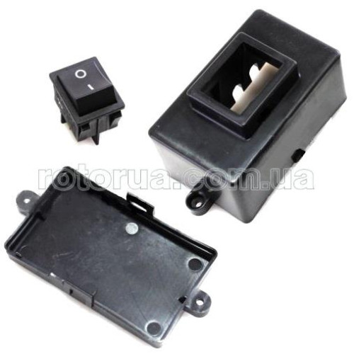 Кнопка в сборе минимойки Makita HW112 фото 1 — rotorua.com.ua