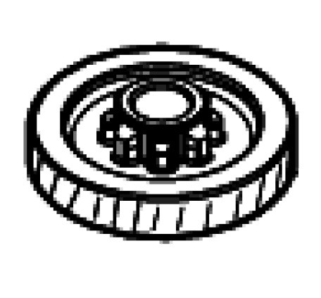 Шестерня 31 перфоратора Makita HR3001C, HR3011FC, HR3012FC фото 1 &mdash; rotorua.com.ua