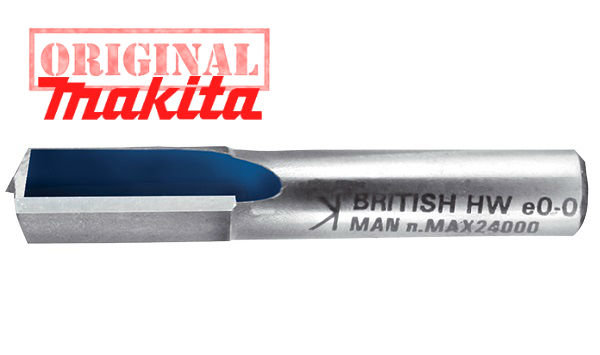 Фреза с двумя канавками Makita Т.C.T. 8 мм 12х20х52 мм — rotorua.com.ua