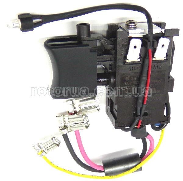 Кнопка CGJ-3020F аккумуляторного шуруповерта Makita DF331D, DF333D, TD110D — rotorua.com.ua