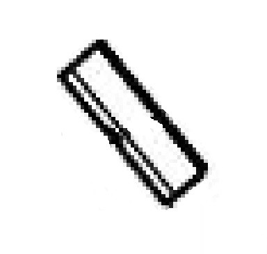 Прокладка держателя ручки газонокосилки Makita ELM3320, ELM3720 фото 1 — rotorua.com.ua