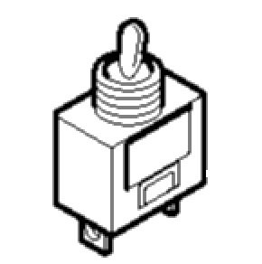 Кнопка STL115ADT фрезера Makita 3709, 3710, M3600 фото 1 — rotorua.com.ua