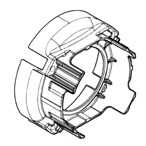 Обтекатель болгарки Makita GA5091, GA5093 фото 1 &mdash; rotorua.com.ua