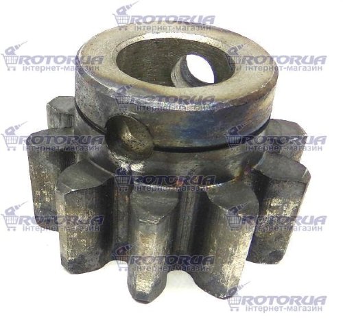 Шестерня бетономешалки D24х61 H41 Z10 фото 1 — rotorua.com.ua