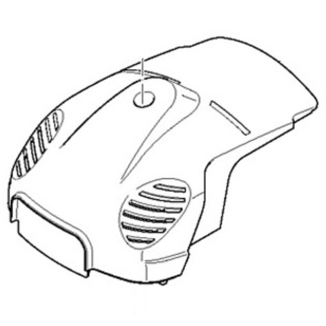 Крышка бензопилы Makita EA3203S, PS32C фото 1 — rotorua.com.ua