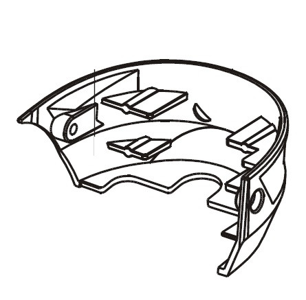 Кришка лазера лобзика Sparky FSPE 85 фото 1 — rotorua.com.ua