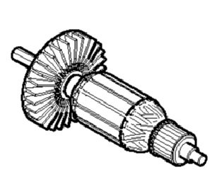 Якорь фрезера Makita 3707, 3708, 3708F — rotorua.com.ua