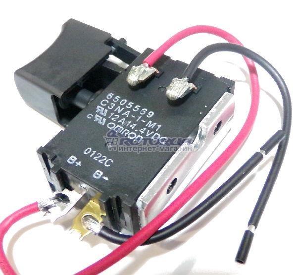 Кнопка C3NA-1-M1 аккумуляторного шуруповерта Makita 6270D, 6280D, 8280D — rotorua.com.ua