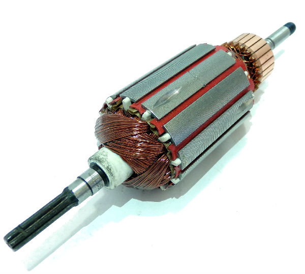 Якір тримера Powertec РТ2855, Зеніт ЗТС1400, Темп 1500, Sturm GT3514 — rotorua.com.ua